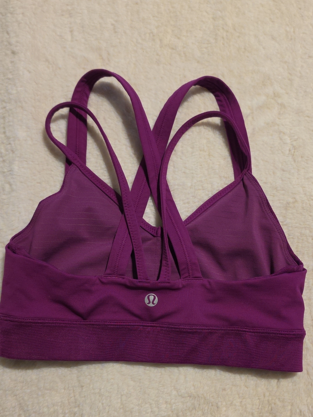 lululemon athletica Purple Strappy Sports Bra Size 4